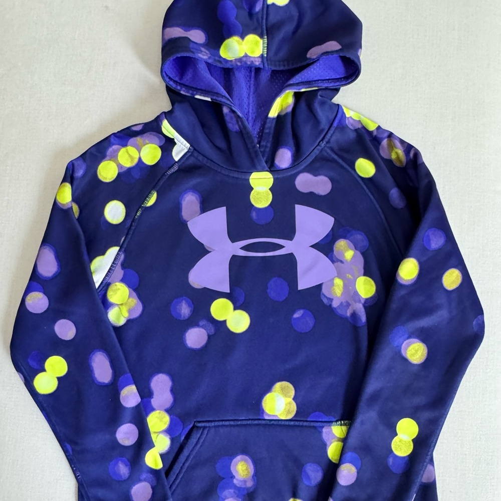 Easter Under Armour Girls Youth Medium ColdGear Hoodie – Excellent Condition